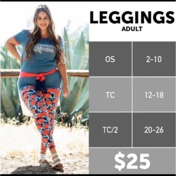 🍂Coy Fish Lularoe Legging - Picture 4 of 5